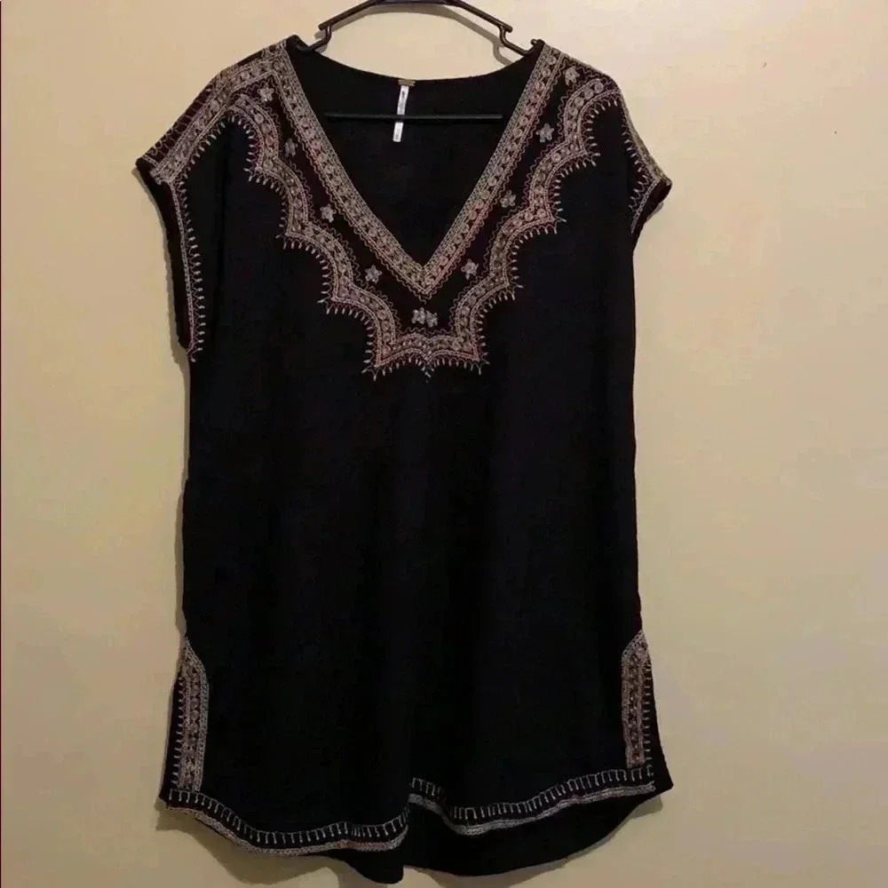 Free People Embroidered Dress